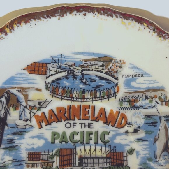 Marineland Of the Pacific California Ceramic Souvenir Plate - Picture 4 of 9